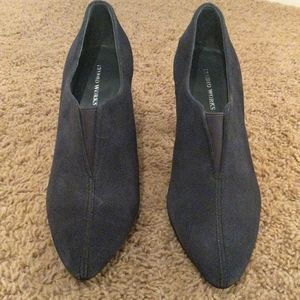 Studio Works, Grey suede pumps